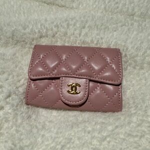 Pink Blush Quilted Wallet/Card Holder